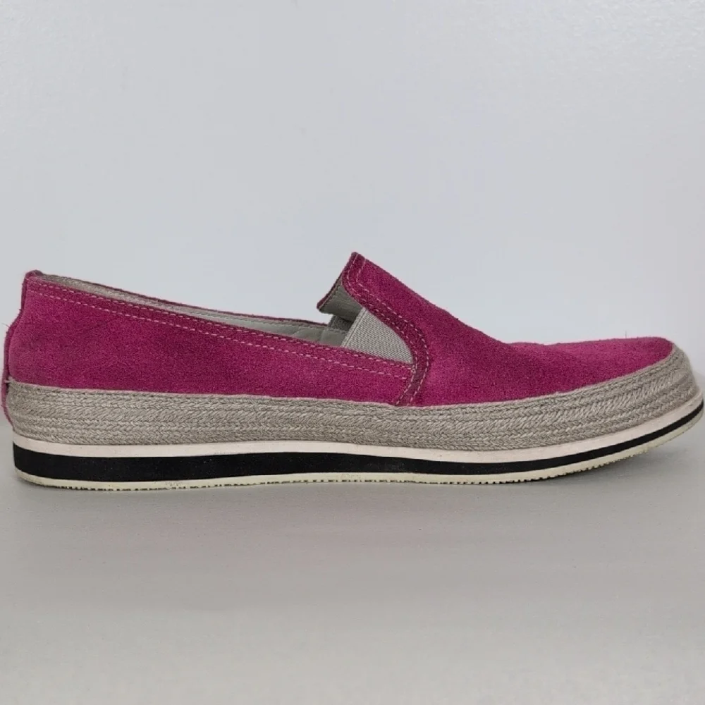 Prada Suede Espadrille Slip-Ons